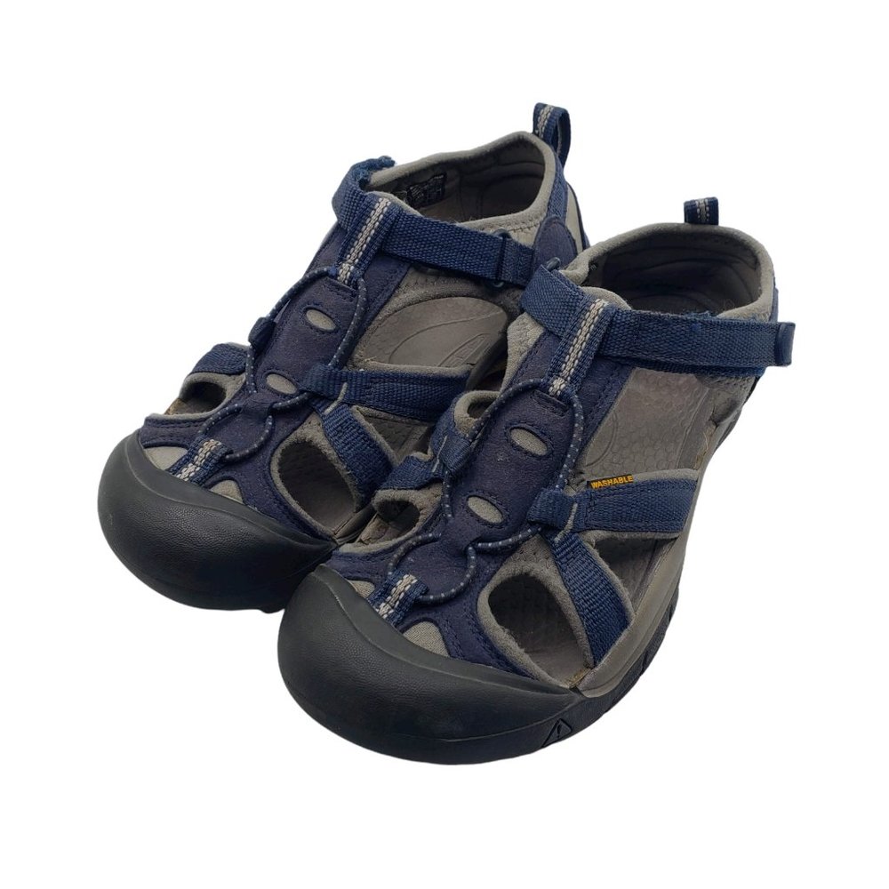 Keen Newport H2 Hiking Sandals Boys Youth Blue Navy 1009962 Waterproof Size 5 - Picture 4 of 8